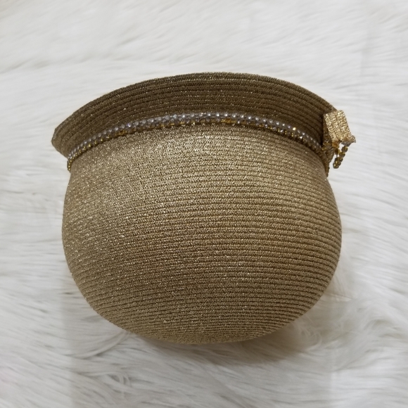 Vintage gold hat
